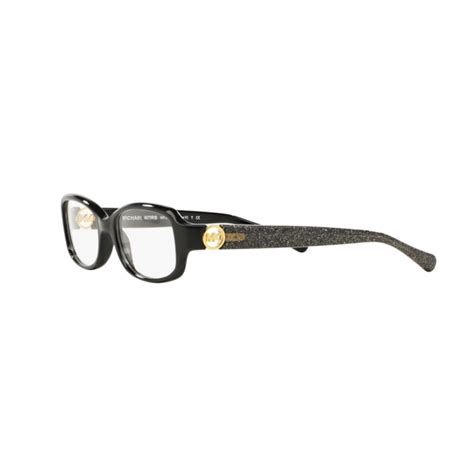 michael kors mk 8016 tabitha v 3099 black black glitter eyeglasses woman