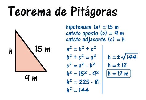 Ejercicios Del Teorema De Pitagoras Teorema De Pitagoras Definicion