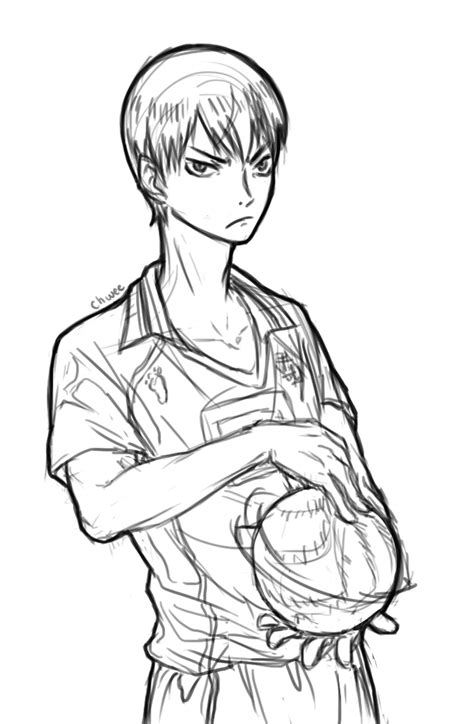 kageyama sketch by chwee on DeviantArt