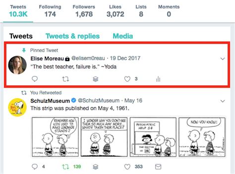 Pin A Tweet To The Top Of Your Profile