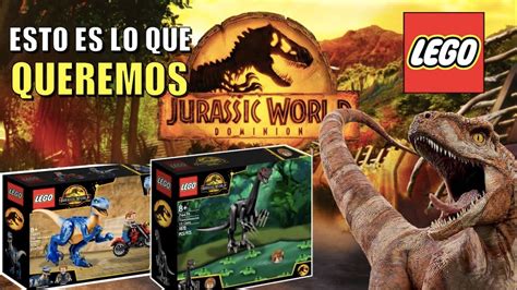 Los Sets De Lego Para Jurassic World Dominion Youtube