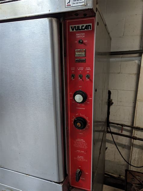 Used Vulcan Double Stack Gas Convection Ovens For Sale At Steep Hill