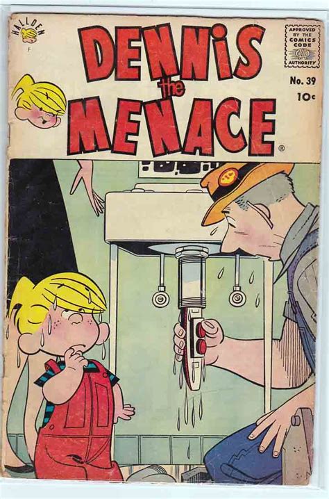 Dennis The Menace 39 1959 Art By Al Wiseman Story By Fred Toole 1st Appearance Of Gina