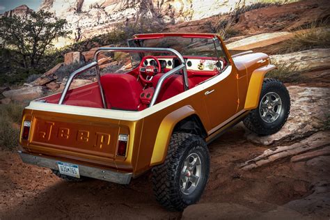 Jeep Debuts Retro Styled Jeepster Beach Concept Ahead Of 2021 Easter