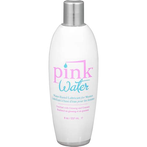 Pnk Pw 8 Pink Water Based Lubricant For Women 8 Oz Flip Top Bottle Honey S Place