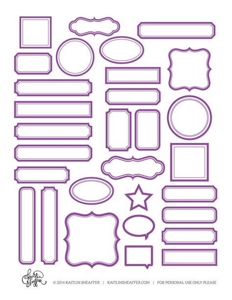 Onlinelabels.com provides a variety of free label templates that will make producing your labels easy and affordable! Label Series // Purple | Essential Oils! | Pinterest | Purple