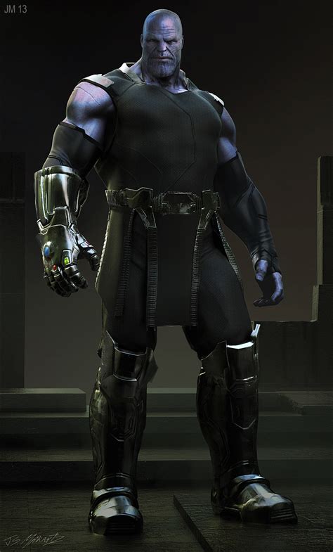 Jerad S Marantz Avengers Infinity War Thanos Conceptart