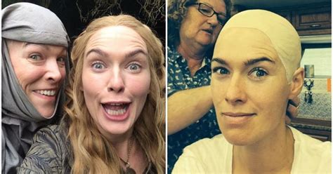 Game Of Thrones Lena Headey Shares Rare Behind The Scenes Photos Of