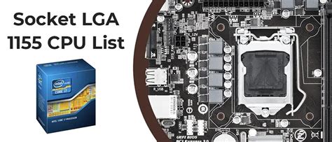 Socket Lga 1155 Cpu List Xeon Specs And Recommendations