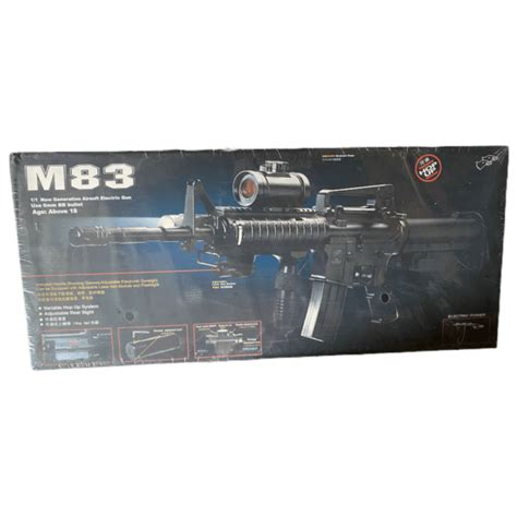 Double Eagle M83 Electric Semi Automatic Bb Gun Orange And Black Bbgunsexpress