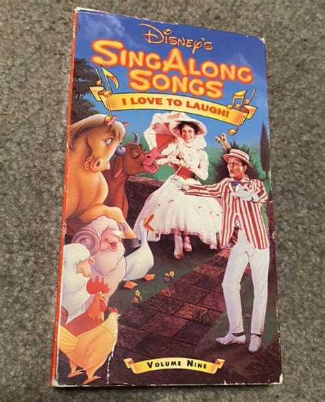 Disneys Sing Along Songs Mary Poppins Vhs 1993 For Sale Online Ebay