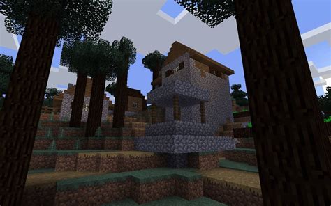 Spawn Within Blocks Of A Blacksmith Village In This Minecraft Seed The