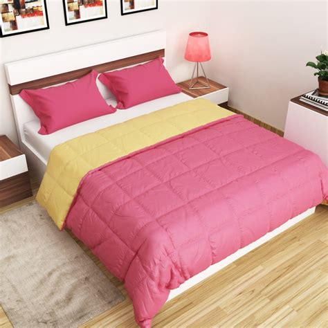 Spaces Forever Reversible Double Bed Quilt Blanket 220 X 240 Cm