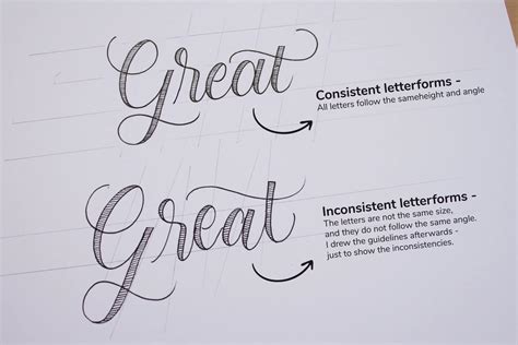 It´s an easy way for beginners. How to Do Faux Calligraphy + FREE Worksheets (2020 ...