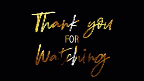 √完了しました！ Thank You For Watching Images 165710 Thank You For Watching