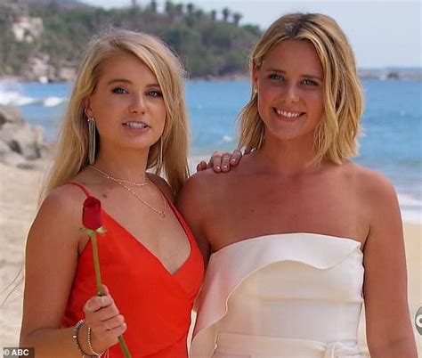 Bachelor In Paradise Demi Burnett And Kristian Haggerty Are First Same Sex Couple Engaged On