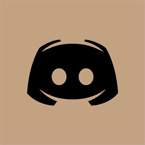 Discord Icon Brown Aesthetic Icon Bullet Journal