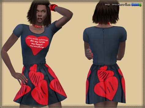 The Sims Resource Dress My Heart By Bukovka • Sims 4 Downloads