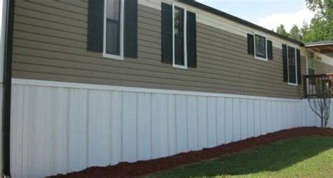 Awesome Mobile Home Siding Replacement Pictures Get In The Trailer