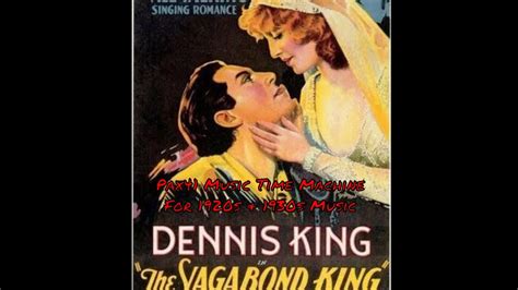1925 Hit Broadway Music Dennis King Song Of The Vagabonds Pax41