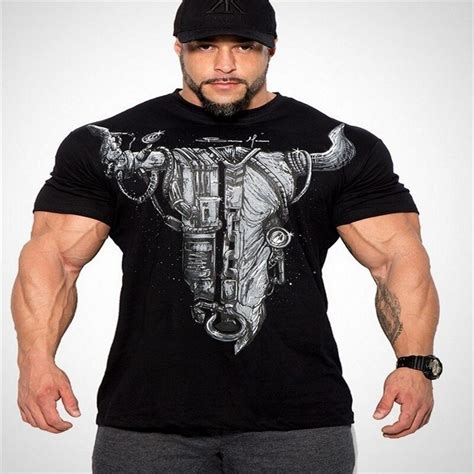 New Clothing Gyms Bodybuilding T Shirt Mens Fitness Casual T Shirt