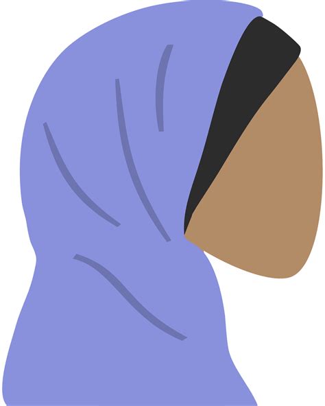 Happy Muslim Girl With Hijab Clipart Png Similar Png Clip Art Library