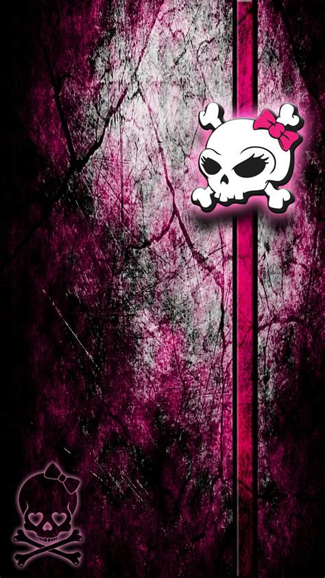 Pink Skull Wallpaper 50 Images