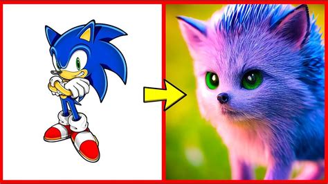 Sonic Characters In Real Life 💥 All Characters Youtube