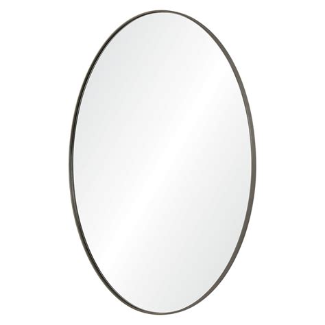 Noor Brushed Silver Mirror Winnoby