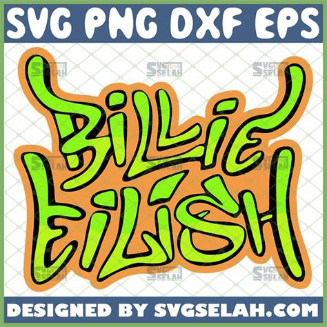 Billie Eilish Logo SVG SVG Selah