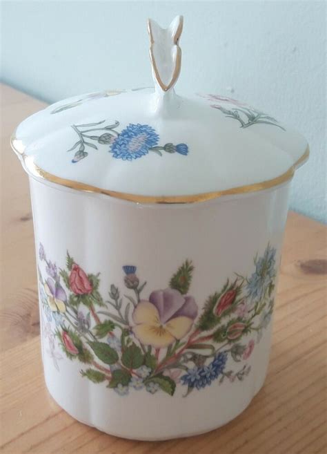Aynsley Pottery Wild Tudor Design Lidded Pot 5056189513881 Ebay