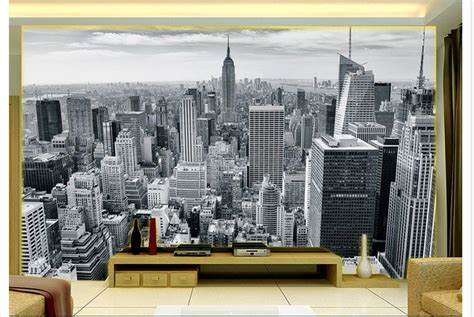 Lukisan dinding cafe hitam putih. Lukisan Mural Ruangan 3d Hitam Putih - Mural 3D Indonesia