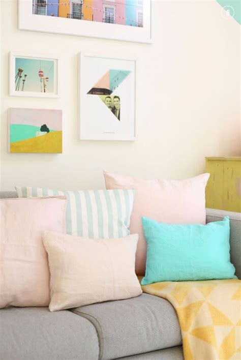 How To Make Cozy Living Room With Colorful Pastel Color Style Pastel