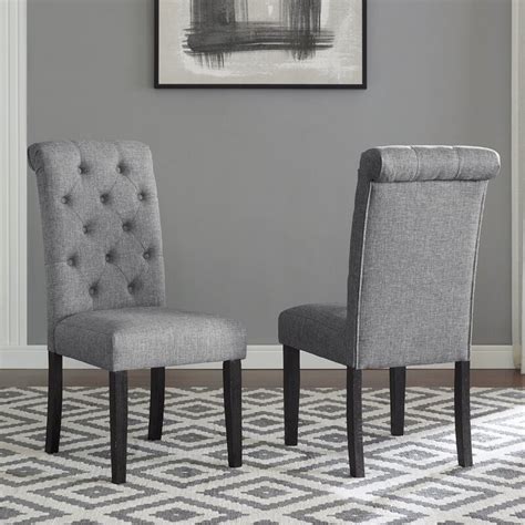 Charlton Home® Evelin Tufted Upholstered Parsons Dining Chair And Reviews
