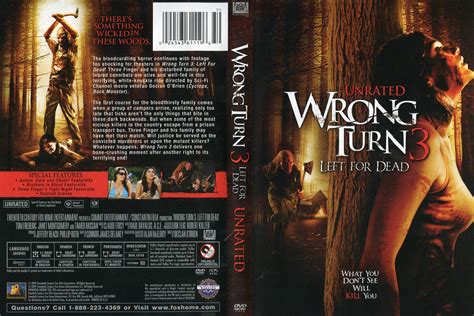 Coversboxsk Wrong Turn 3 Left For Dead 2009 High Quality Dvd
