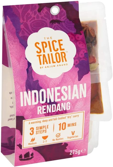 The Spice Tailor Indonesian Rendang Asian Curry Kit Pack Of 5