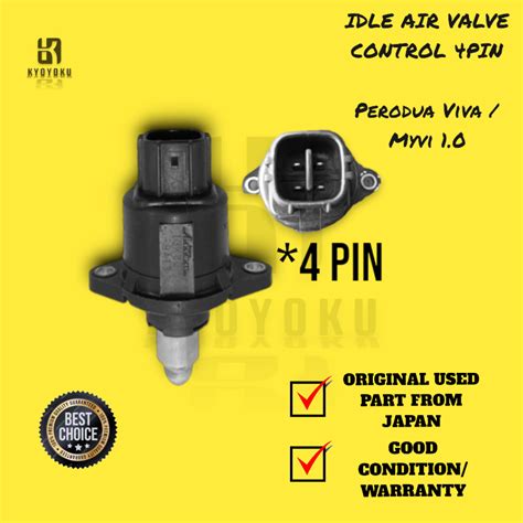 KYOYOKU IDLE AIR VALVE CONTROL Perodua Viva Myvi 1 0 IDLE AIR VALVE