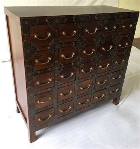 Design delights vintage holz kommode alterna 5 schubladen. Antiker Apothekerschrank Apothekerkommode Kommode ...