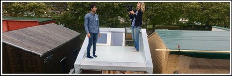 The prototype towable dwelling measures just 9 sq m (96 sq ft) and is definitely not for everyone. Leonardo Di Chiara - Nomad architect with a Tiny House