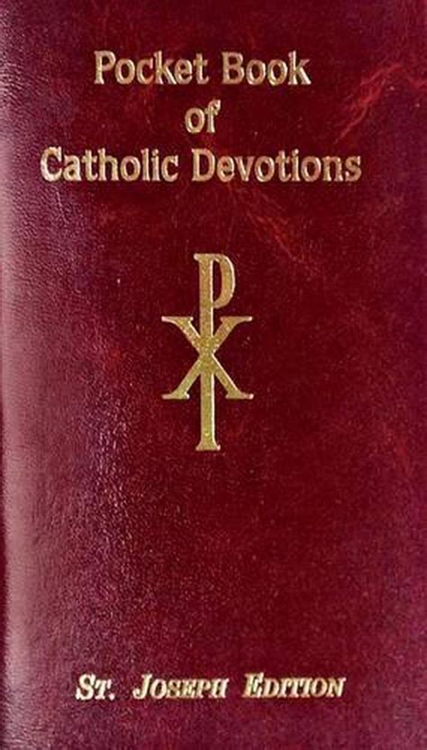 Pocket Book Of Catholic Devotions By Lawrence G Lovasik English