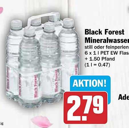 Black Forest Mineralwasser Angebot Bei Aez