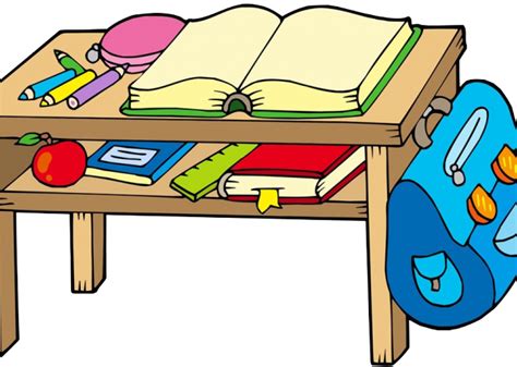 Desk Clipart School Bench Png Download Full Size Clipart 2933665