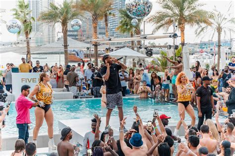 Five Palm Jumeirah Has Just Launched Dubais Wildest Pool Beach Party