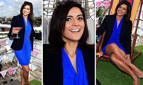 Daily Express On Twitter Gmb Weather Star Lucy Verasamy Puts Jaw Dropping Pins Centre Stage