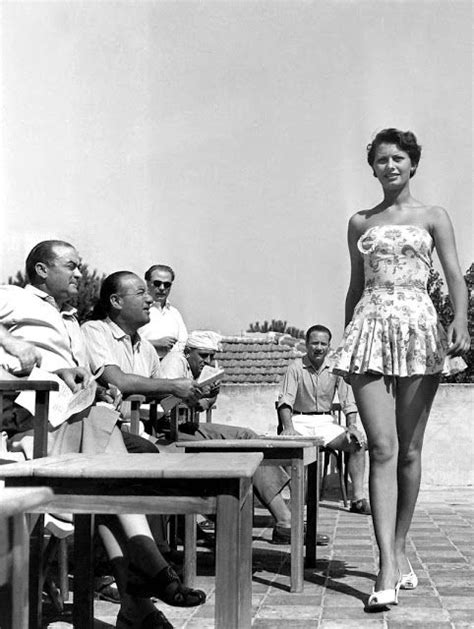 15 Years Old Sophia Loren At The Miss Italy Contest In Rome 1950
