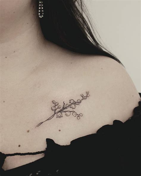 However, in most cultures, this flower symbolizes purity, as well as sweetness and motherhood! Top 37 Lily of the Valley Tattoo Ideas - [2021 Inspiration ...