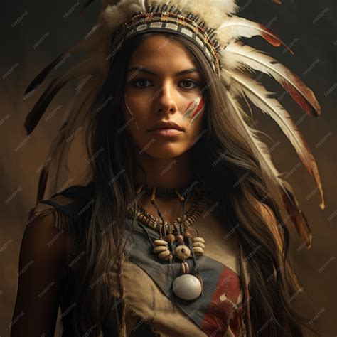 premium ai image native american american indians first americans or indigenous americans