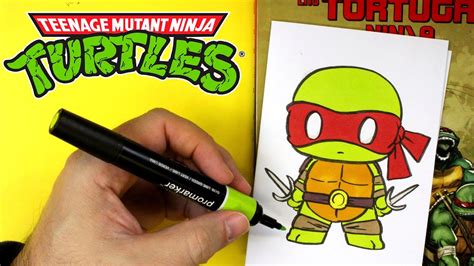 Como Dibujar Una Tortuga Ninja Kawaii 🐢dibujos Faciles Kawaii 🐢 Aprende