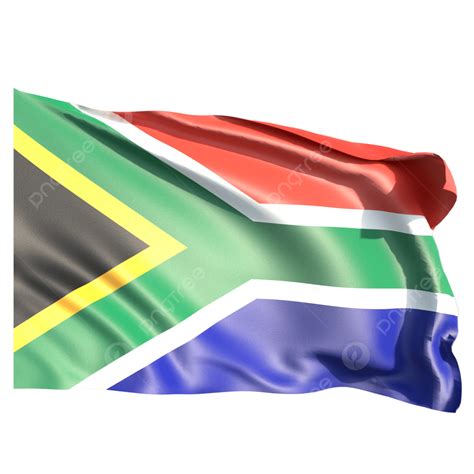 South Africa Flag Waving South Africa Flag Waving Transparent South