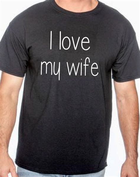 Husband T Valentines T I Love My Wife Newlywed Etsy I Love
